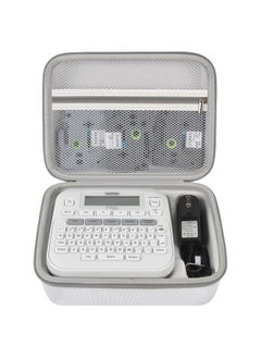 GWCASE Case Compatible With Brother P-Touch Ptd220 210 Home/Office Everyday Label Maker, Storage Holder Carrying Organizer For Label Tapes, Ac Adapter, Charging Cables (Box Only) - White  - Image 1