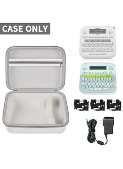 GWCASE Case Compatible With Brother P-Touch Ptd220 210 Home/Office Everyday Label Maker, Storage Holder Carrying Organizer For Label Tapes, Ac Adapter, Charging Cables (Box Only) - White  - Image 2