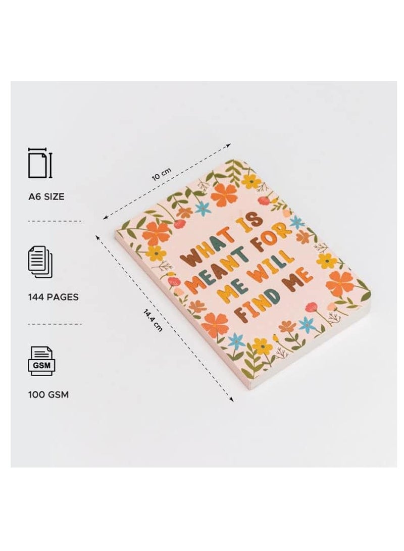 FACTOR NOTES دفتر ملاحظات صغير مسطر بحجم A6، سمك 90 جم/م2، 112 صفحة - Image 2