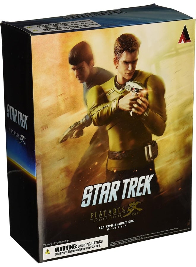 Square Enix Play Arts Kai Captain Kirk Star Trek Figure - Image 2