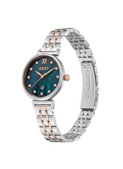 ECSTACY Ecstacy Women's GL12 Movement Watch, Analog Display and Stainless Steel Strap - E23506-KBKMN, Two Tone Rose Gold  - Image 2