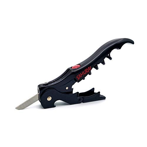 Pulltap's Genuine Slider 150 Samurai Corkscrew Wine Key Bottle Opener (Negro - Black) - Image 1