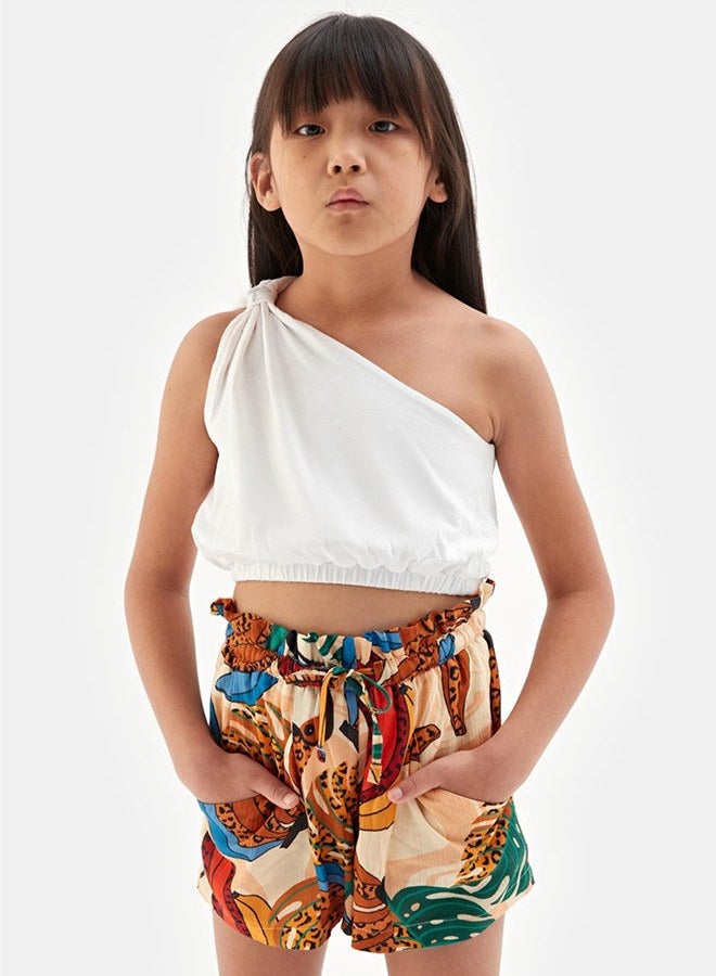 Tyess Girl Patterned Shorts - Image 2