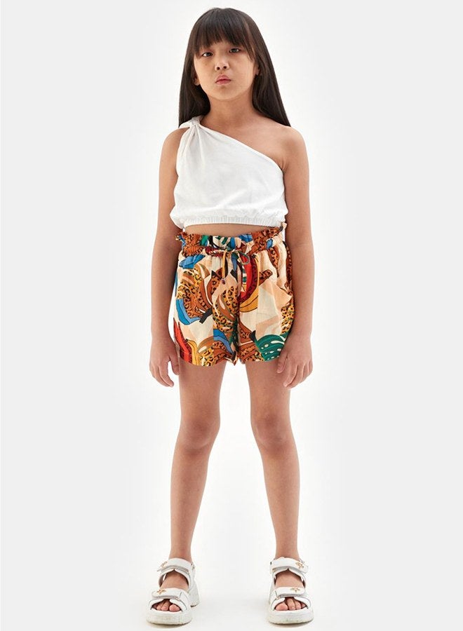 Tyess Girl Patterned Shorts - Image 1