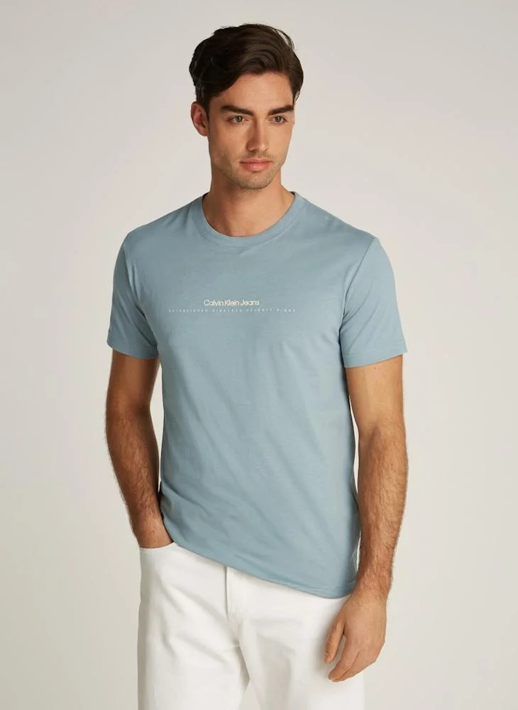 Calvin Klein Jeans Logo Crew Neck T-Shirt
