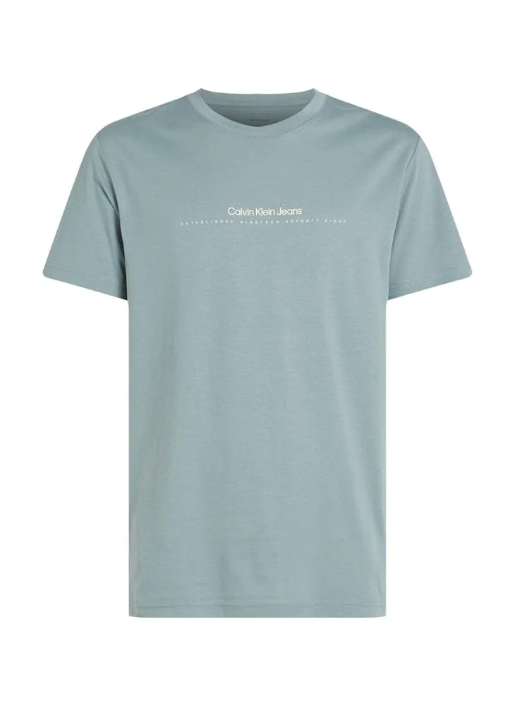 Calvin Klein Jeans Logo Crew Neck T-Shirt