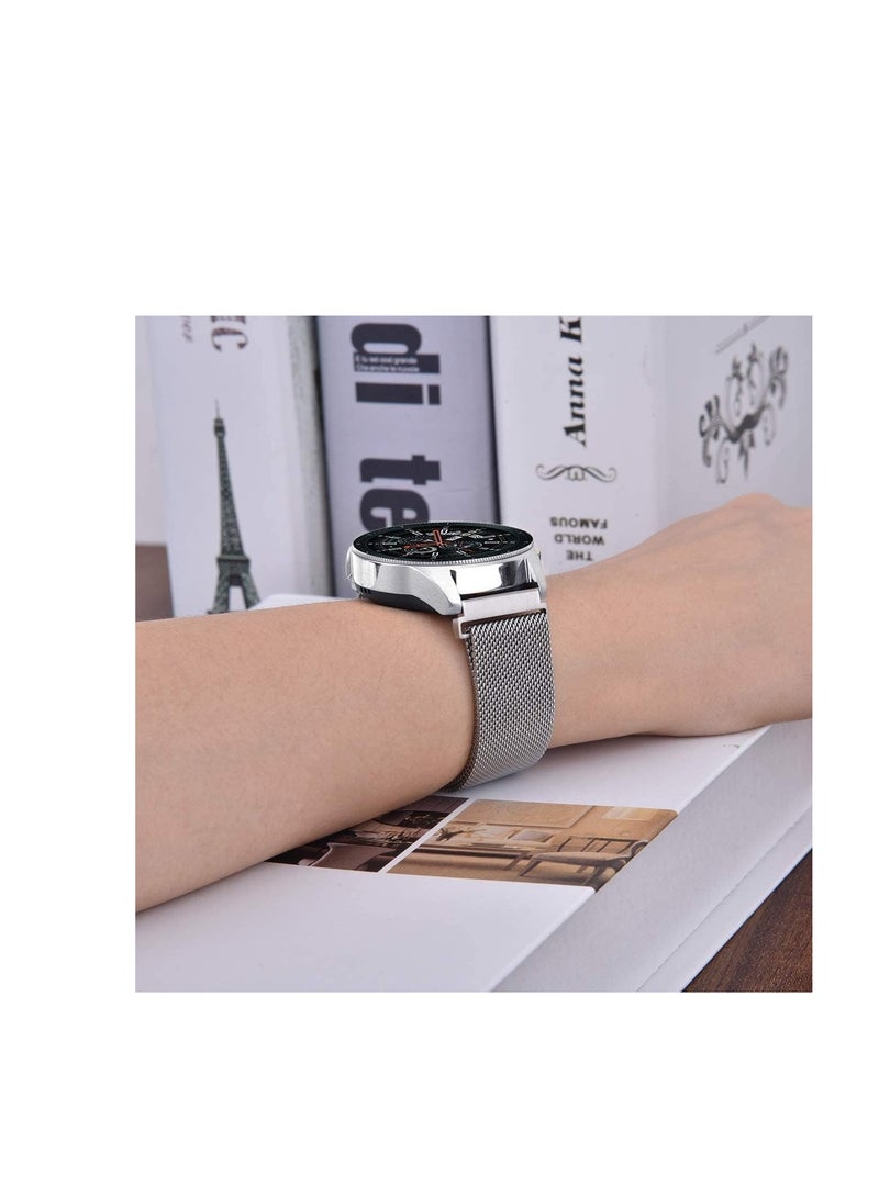 Mislanee 20mm Magnetic Metal Watch Band Stainless Steel Strap,Compatible - Image 4