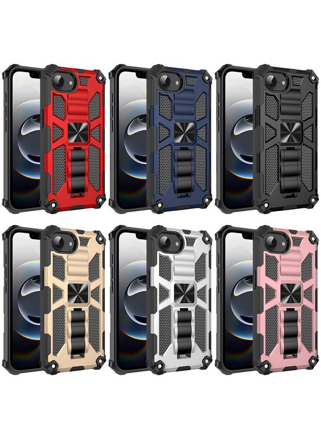 إيروريكس جراب لهاتف iPhone 16e Armor مقاوم للصدمات مصنوع من مادة TPU الهجينة والكمبيوتر الشخصي مع حامل - Image 2