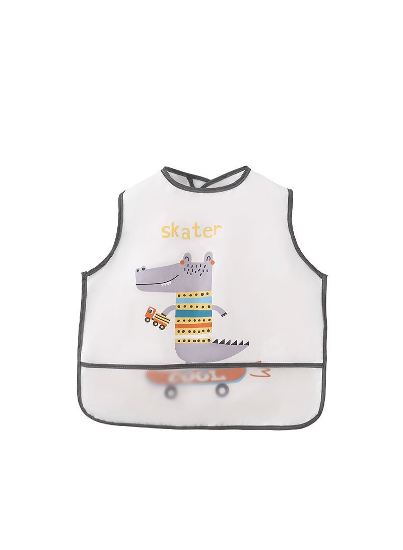 ياس! تو جو مريلة أطفال رقيقة مقاومة للماء تسمح بمرور الهواء أثناء الأكل - Image 1