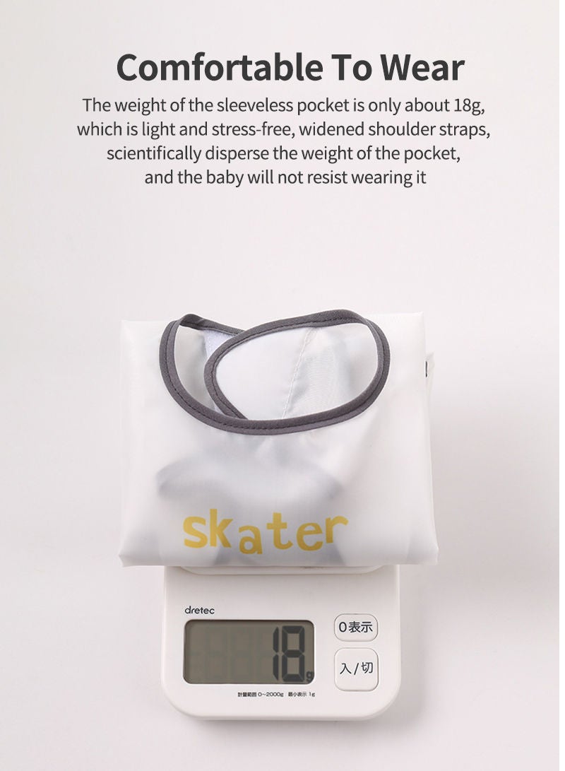 ياس! تو جو مريلة أطفال رقيقة مقاومة للماء تسمح بمرور الهواء أثناء الأكل - Image 3