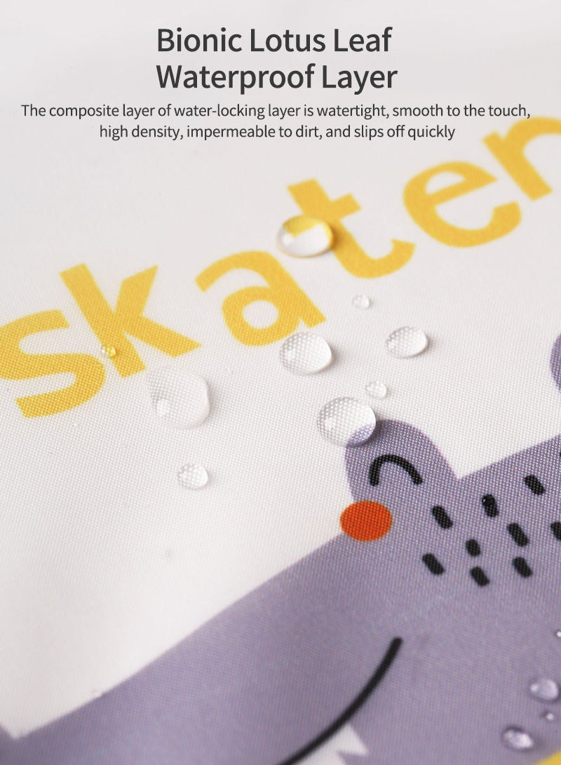 ياس! تو جو مريلة أطفال رقيقة مقاومة للماء تسمح بمرور الهواء أثناء الأكل - Image 4