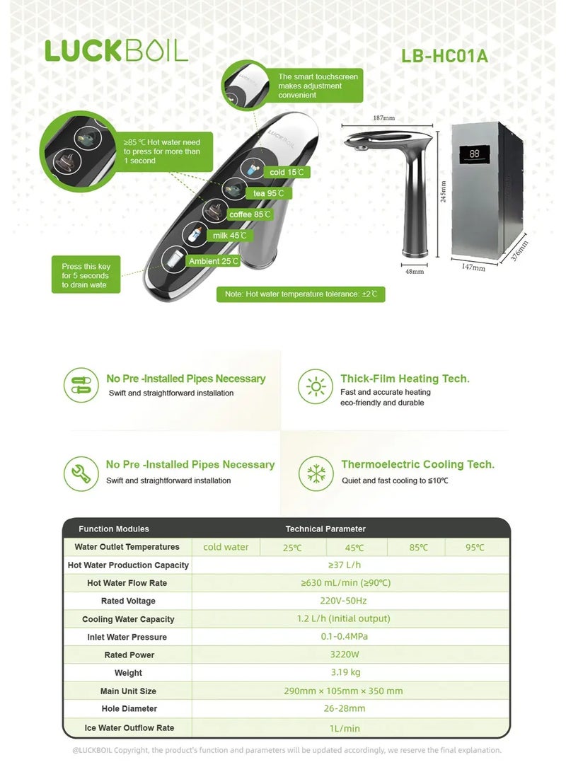 5-Mode Instant Faucet - Image 3