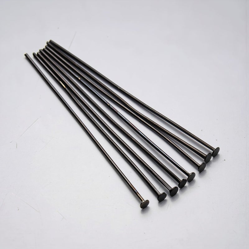 دبابيس رأسية ملونة 8 ألوان 0.6mm 20mm 240 قطعة مجموعة بدء صناعة المجوهرات للمبتدئين - Image 2