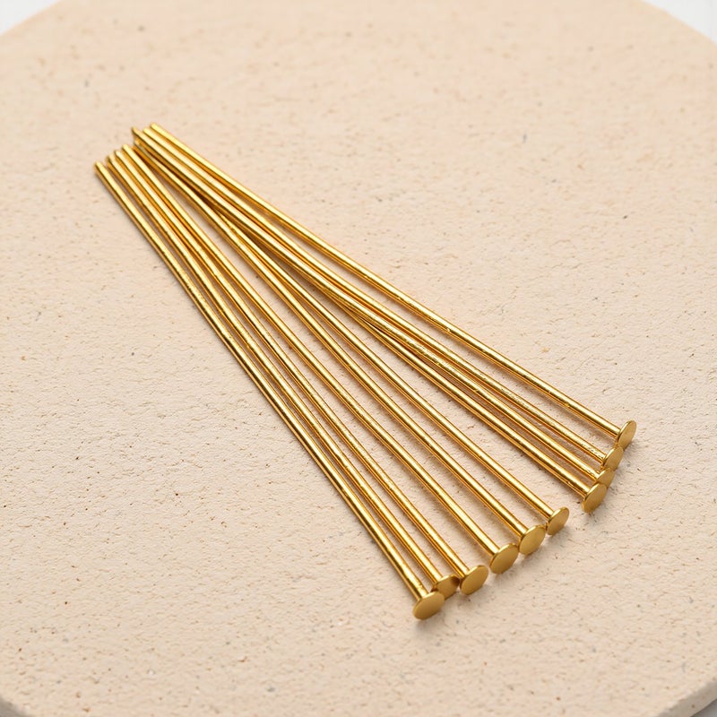 دبابيس رأسية ملونة 8 ألوان 0.6mm 20mm 240 قطعة مجموعة بدء صناعة المجوهرات للمبتدئين - Image 4