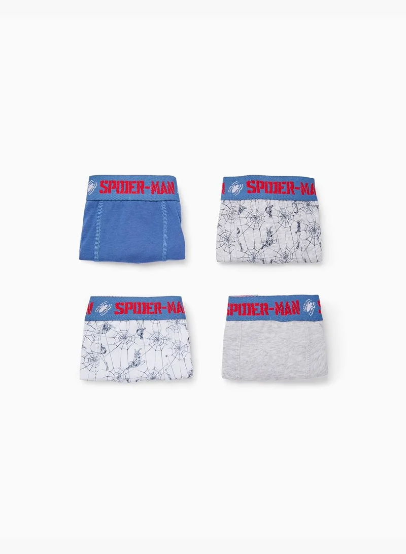 Zippy Zippy 4-Pack Cotton Boxer Shorts For Boys