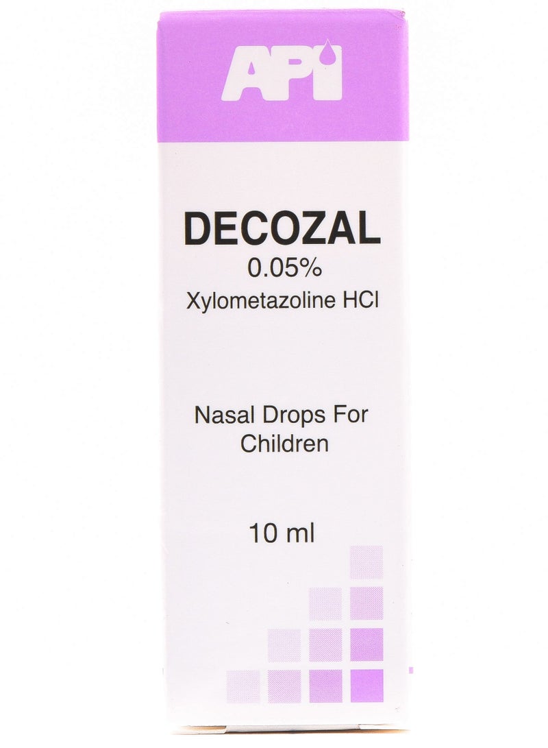 API Decozal Nasal Drop 0.05% Children 10 ml - Image 1