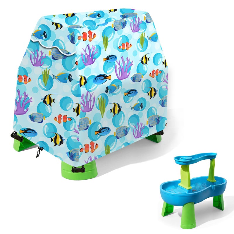 okcool Kids Water Table Cover Fit Water TableOutdoor Water Table Toys Cover A Wide Selection of Cute Colors and Patterns - Image 2