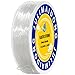 JULIMAIDONG 08mm Elastic Bracelet String Cord Crystal Stretch Bead Cord for Bracelets Jewelry Making Clear Stretchy Elastic String for Beading Transparent Thread 08MM200ft - Image 2