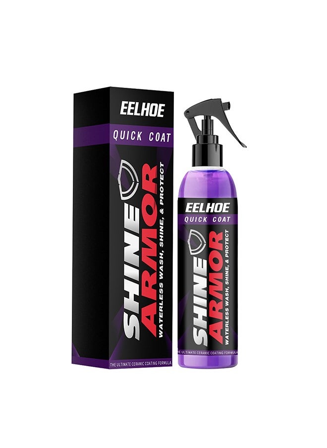 EELHOE - Fast Car Ceramic Coating Spray, Plastic Parts Refurbisher, Fast Fine Scratch Repair, Car Scratch Nano Repair Spray, High Protection Crystal Coating, 100ml - Image 1