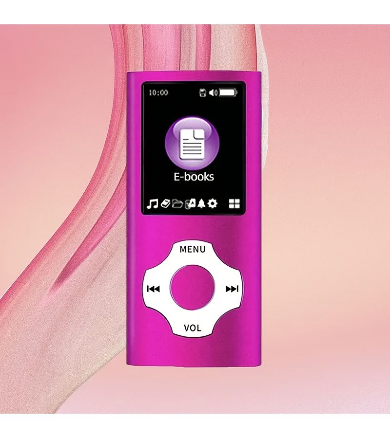 Classic Purple MP3 Player 32GB Memory Card High Quality Earphones Outdoor Gift - Image 4