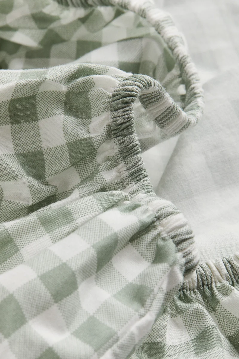 اتش اند ام Cotton changing mat cover