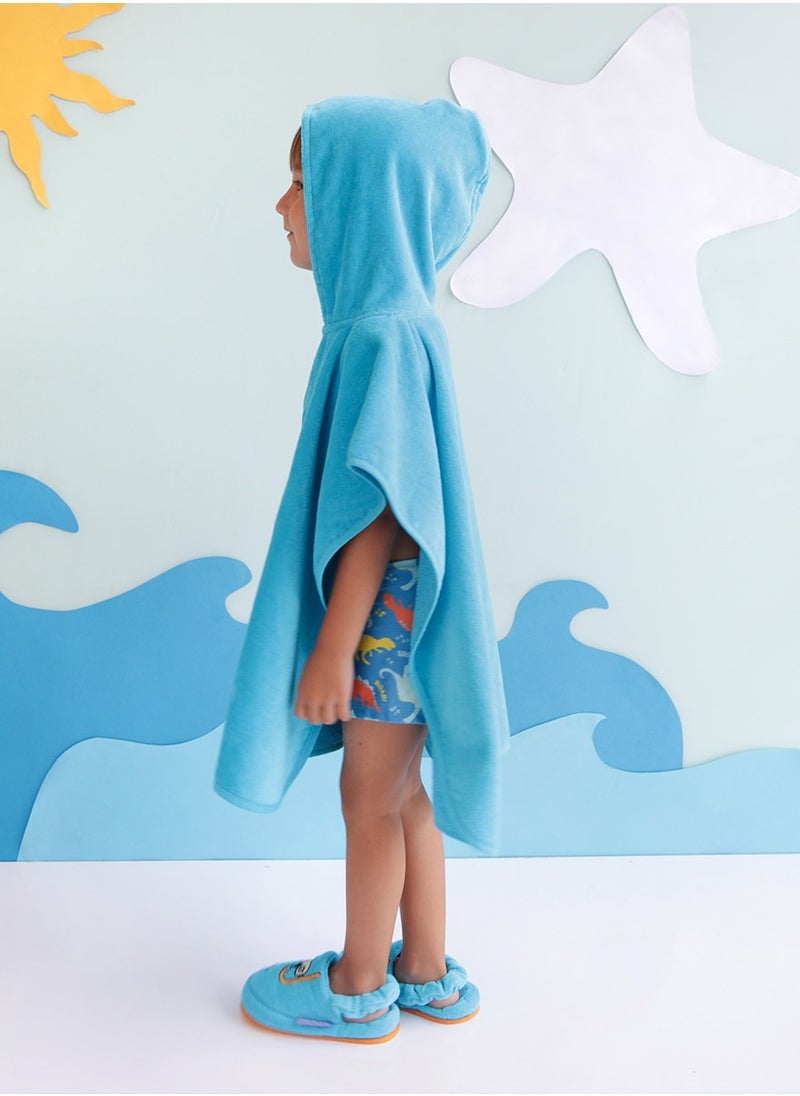 Milk & Moo - Milk&Moo Kids Poncho and House Slippers Cool Koala - Image 1
