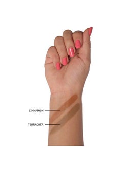 MyGlamm Hd Bronzer Duo Cinnamon; Teracotta 9 G ; (Bronze) Sculpt & Define ; Matte Finish Bronzer Powder  - Image 5