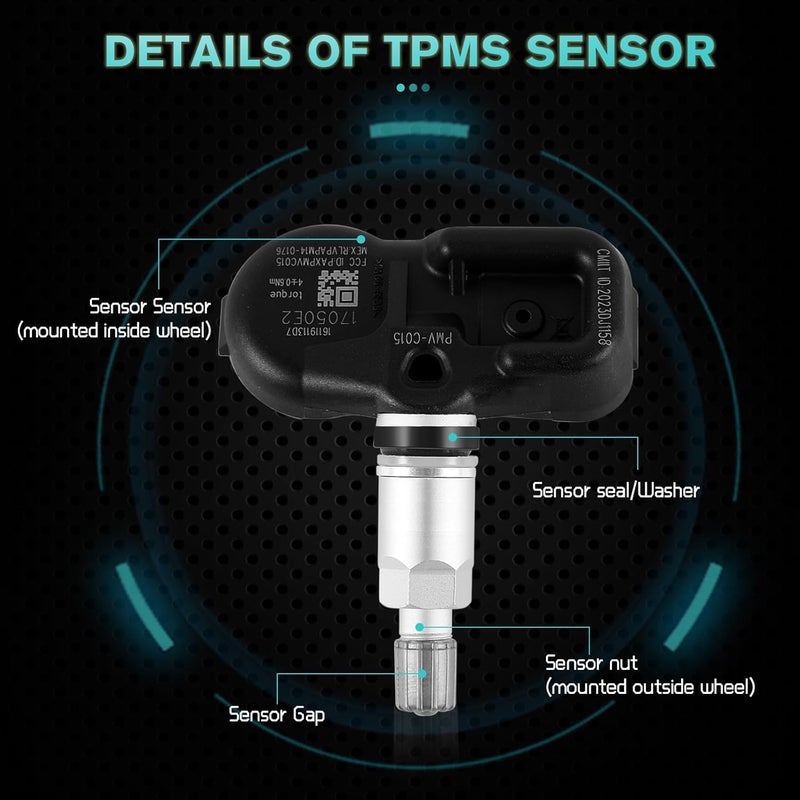 AULINK Tire Pressure Monitoring System TPMS Sensors - Image 4