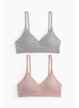 H&M Mama 2-Pack Seamless Padded Nursing Bras  - Image 1