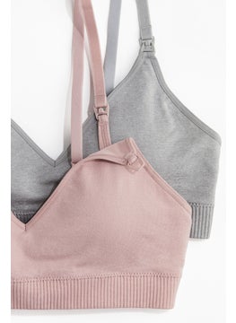 H&M Mama 2-Pack Seamless Padded Nursing Bras  - Image 2