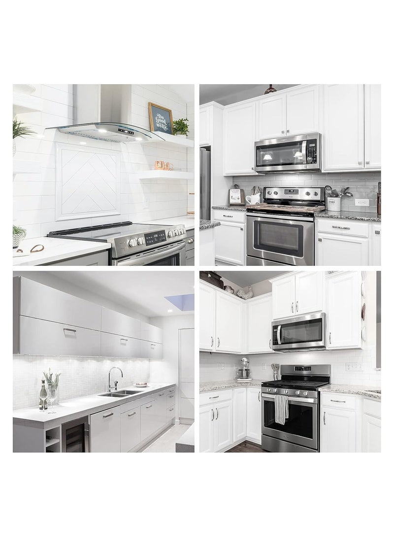 KASTWAVE (5PCS) G8 Led Bulb, 3W Equivalent 20W-25W Halogen Bulb, G8 GY8.6 Bi-pin Base, T4 120V Puck Light Bulb for Replacement Microwave Light Bulbs, Under Counter Kitchen Lighting, Daylight White 6000K - Image 2