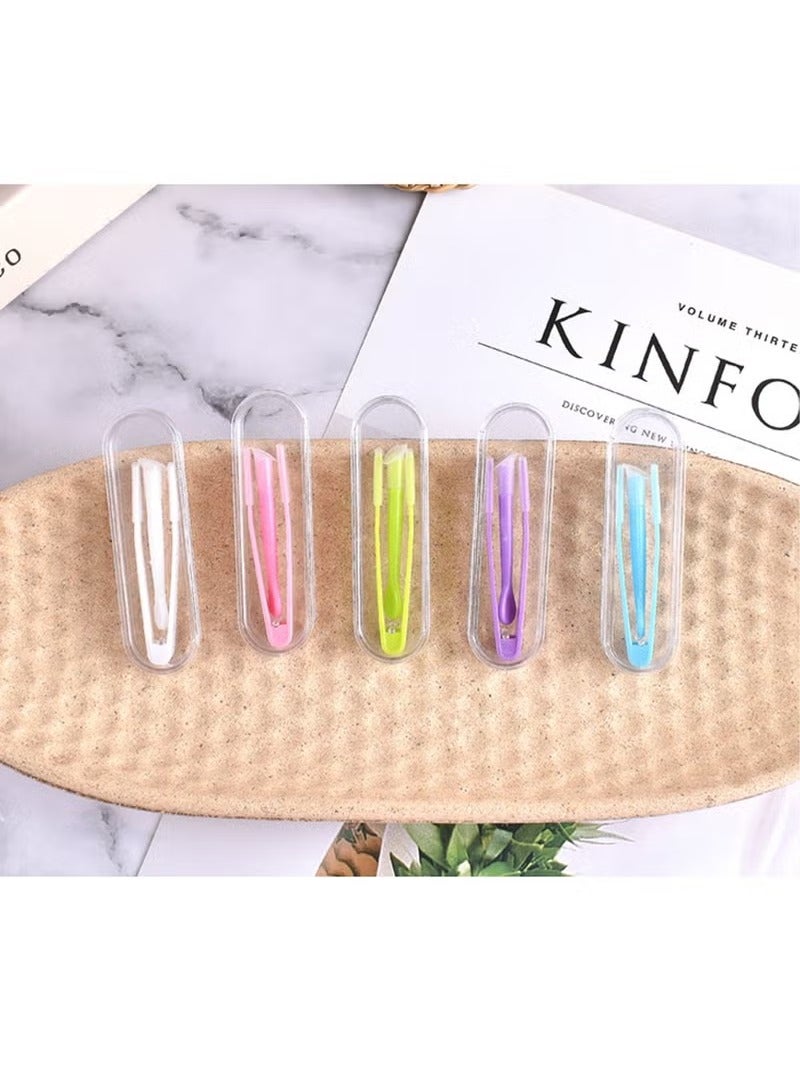 5 Pcs Contact Lense Applicator Lens Tweezers Suction Stick Inserter Remover Handlers Tool for Travel and Outdoor Activities to Use - Image 3