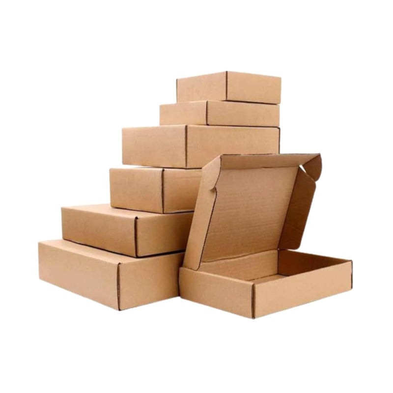 Box Brother Corrugated Shipping Boxes 4x4x1.5 inches – Small Cardboard Mailer Boxes for Packaging, Moving, Storage, E-Commerce, Gift & Parcel Packing – Brown Kraft Carton Box (Brown Pack of 50) - Image 4