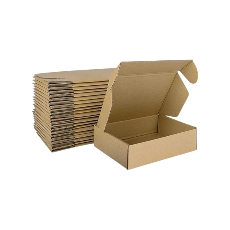 Box Brother Corrugated Shipping Boxes 4x4x1.5 inches – Small Cardboard Mailer Boxes for Packaging, Moving, Storage, E-Commerce, Gift & Parcel Packing – Brown Kraft Carton Box (Brown Pack of 50) - Image 3