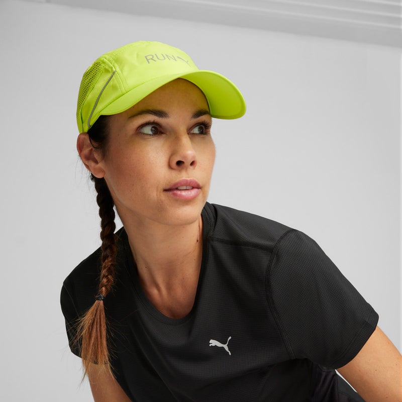 PUMA Lightweight Womens Green Running Cap - Image 2