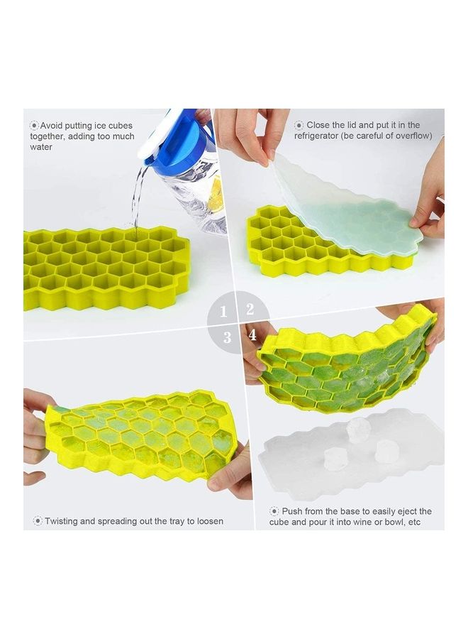 Flexible Silicone Ice Cube With Removable Lid B118 Multicolour - Image 2