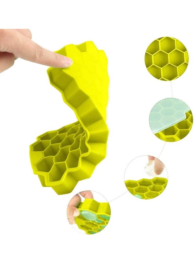 Flexible Silicone Ice Cube With Removable Lid B118 Multicolour - Image 3