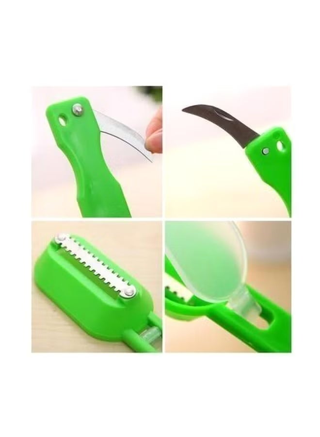 Stainless Steel Fish Scaler-Multicolour - Image 4