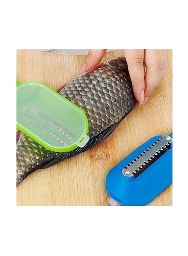 Stainless Steel Fish Scaler-Multicolour - Image 5