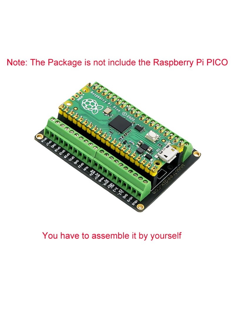 Treedix Treedix Breakout Board for Raspberry PI PICO Flexible PCB Shield Board Terminal Block Shield with Pin Header  - Image 2