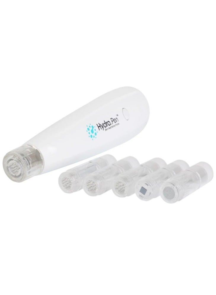 hydra Derma Pen H2 Microneedling Pen Automatic Serum Applicator Derma Pen Amazing Skin Care Tool for Home Personal Use with 5pcs Cartridges - Image 2