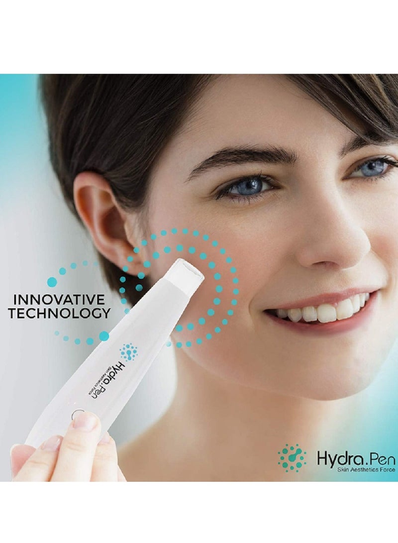 hydra Derma Pen H2 Microneedling Pen Automatic Serum Applicator Derma Pen Amazing Skin Care Tool for Home Personal Use with 5pcs Cartridges - Image 3