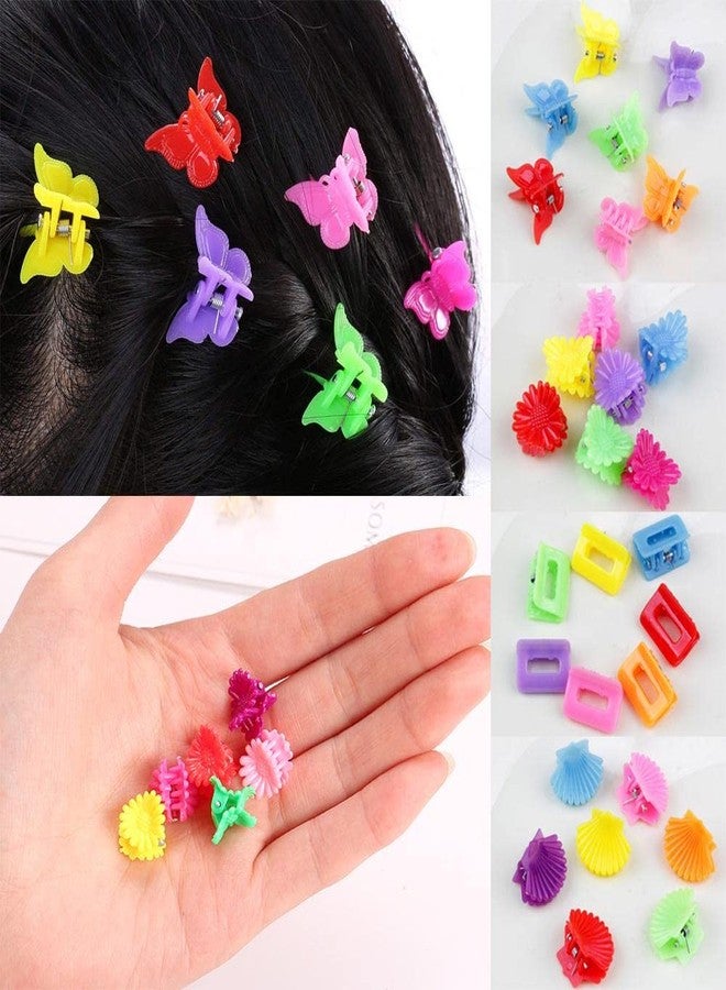 Ghelonadi Mini Hair Claw Clips Hair Clips for Girls Women Small Beautiful Multiple Colors Hair Bangs Pin Baby Girl Hair Accessories Decorative for Baby Girls Hair Style 30 Pieces - Image 3