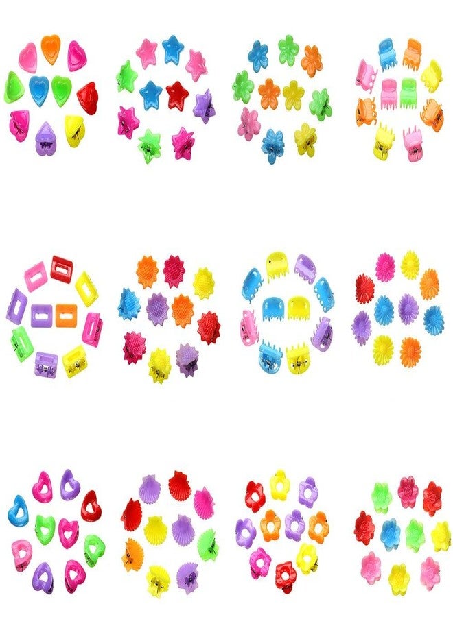 Ghelonadi Mini Hair Claw Clips Hair Clips for Girls Women Small Beautiful Multiple Colors Hair Bangs Pin Baby Girl Hair Accessories Decorative for Baby Girls Hair Style 30 Pieces - Image 4