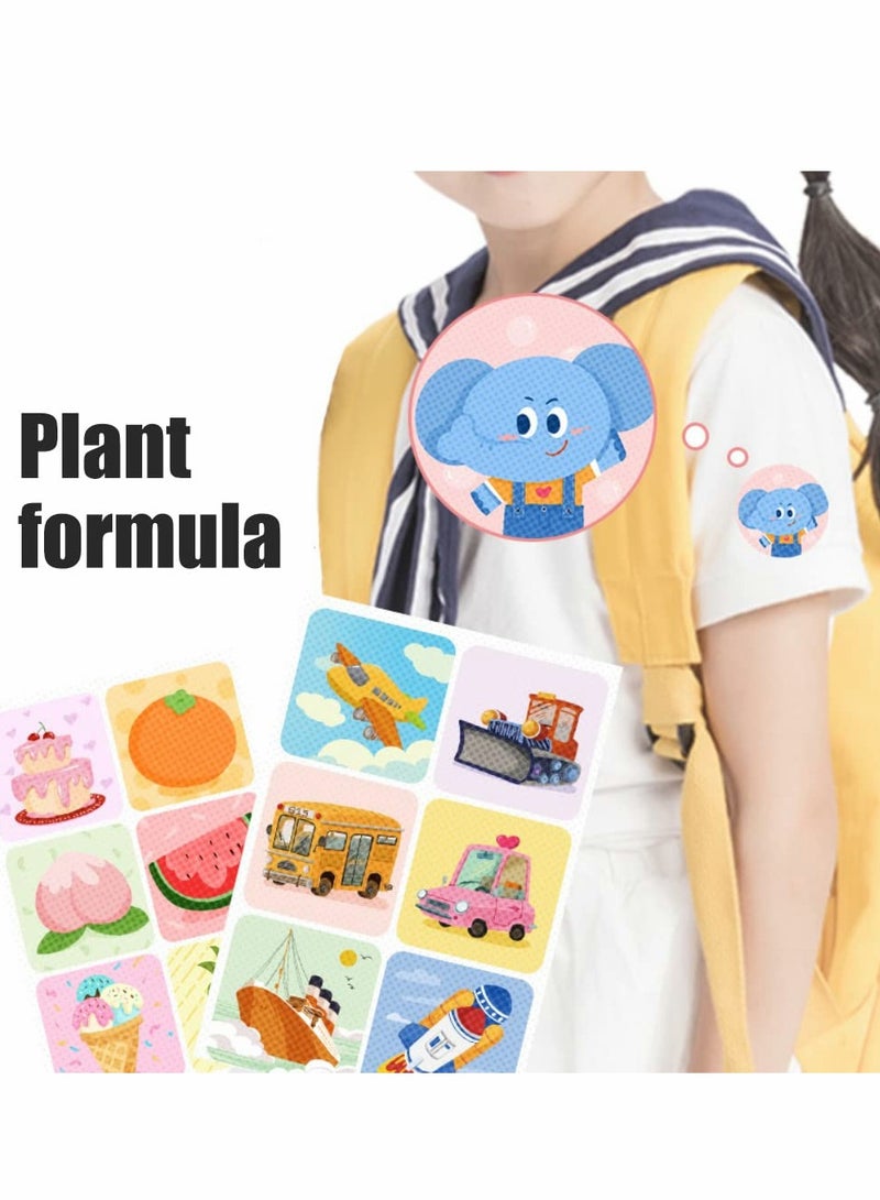 SYOSI Natural Protection Patches Stickers for Kids Adults Travel Hiking Camping Patio Fishing Activities 72 Sheet 432 Pack - Image 2