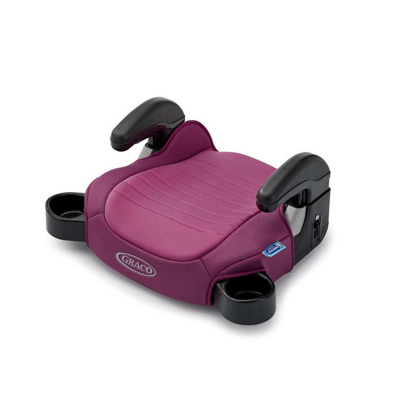 Graco TurboBooster 20 Backless Booster Car Seat Trisha Easy to Clean with Halfway Cup Holders