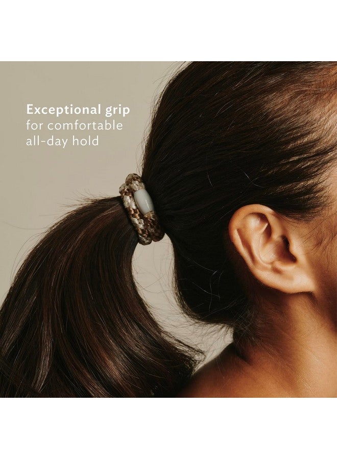 إل.إريكسون ربطات شعر ذيل الحصان من إل. إريكسون - بيج معدني - عبوة من 8 ربطات شعر - Image 4