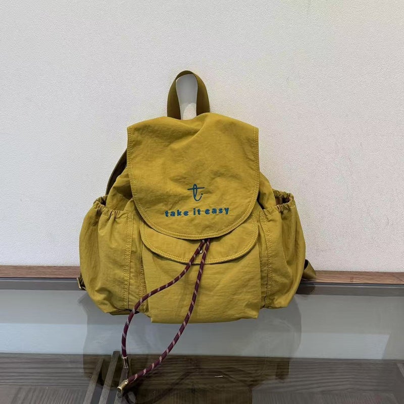 Nora Diary Retro Casual Lightweight Backpack - Image 1