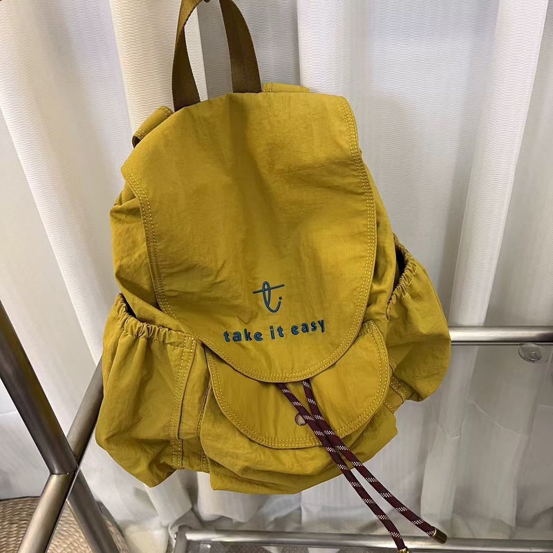 Nora Diary Retro Casual Lightweight Backpack - Image 3