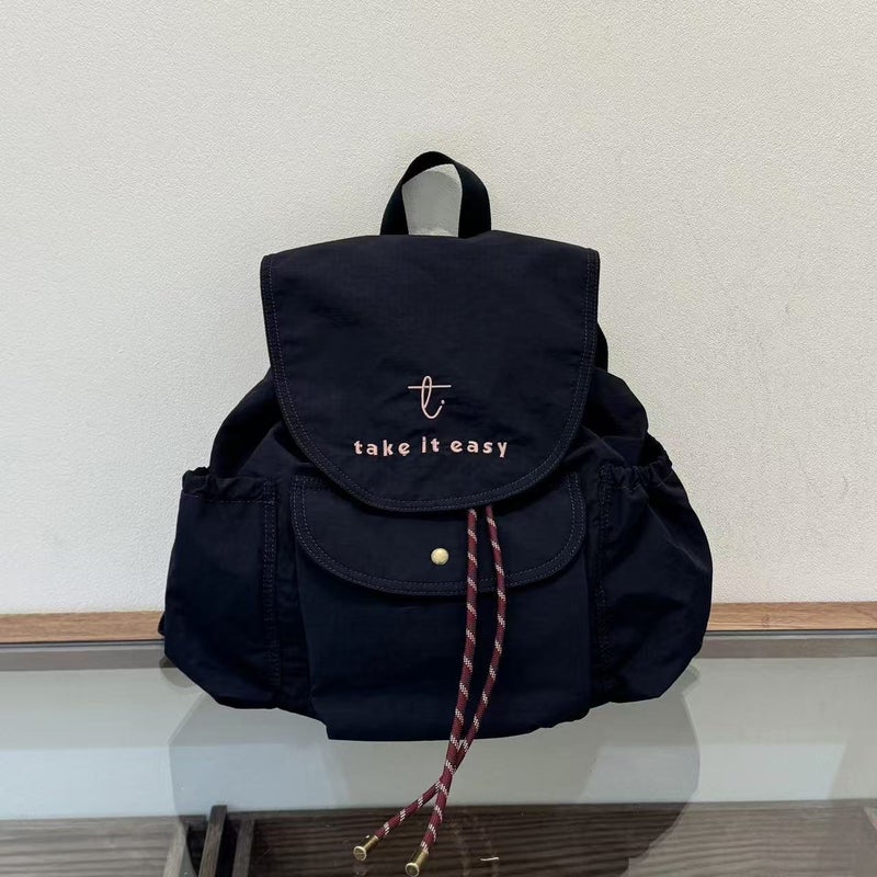 Nora Diary Retro Casual Lightweight Backpack - Image 2